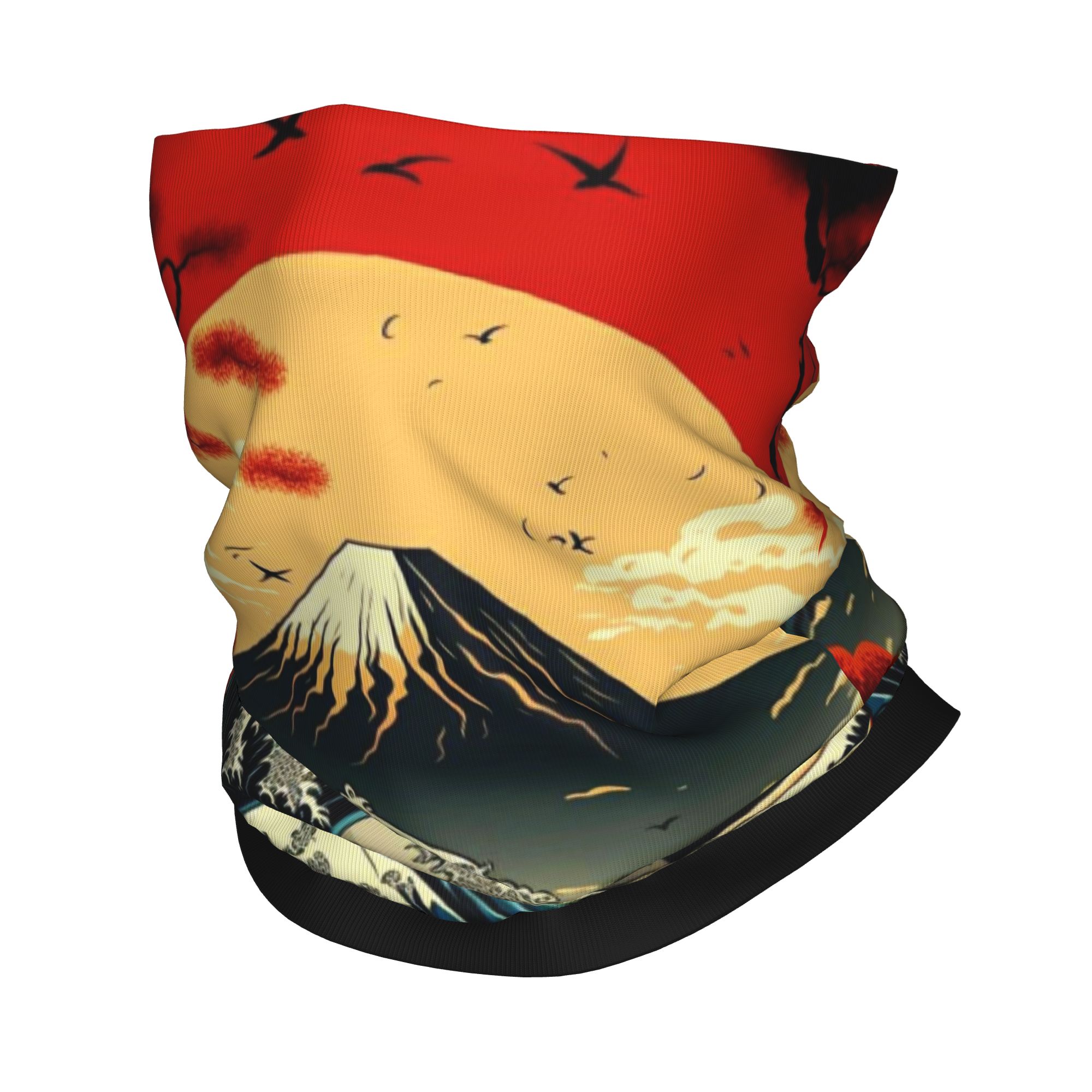 Neck Gaiter Fleece - Bandana The Great Wave off Kanagawa,