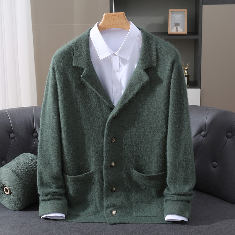 Nuevo Cárdigan de lana de visó - Wool Coat Peacoat reseña y precio