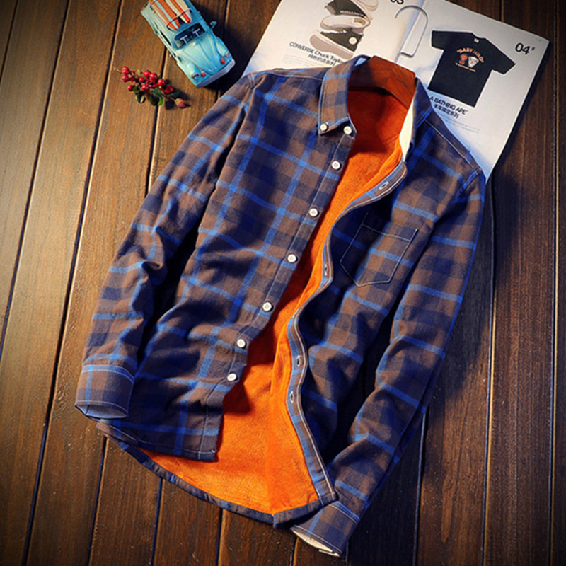Camisa Masculina, camisas de f - Flannel Shirt Lined reseña y precio