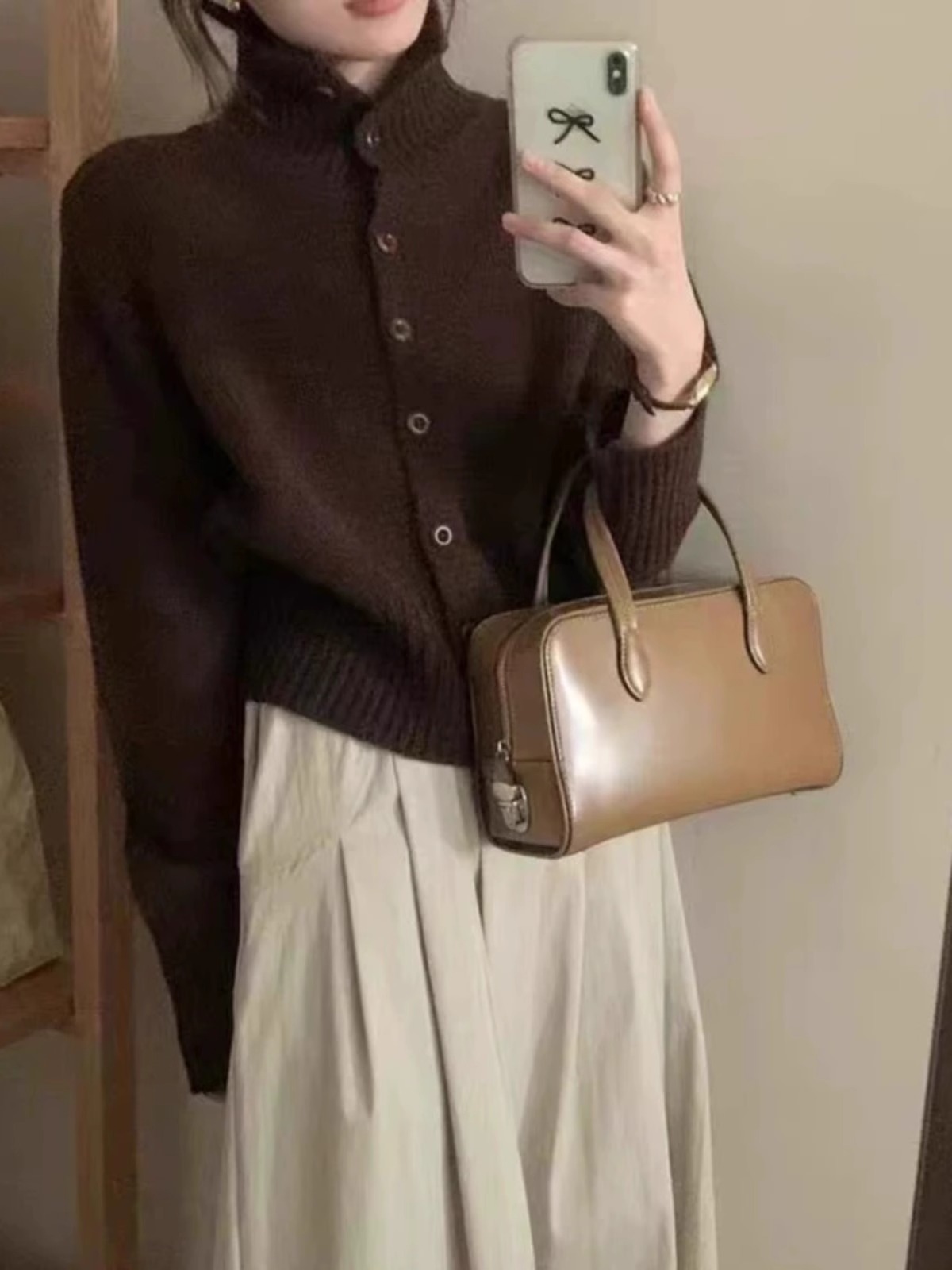 Cárdigan de punto de Cachemira - Wool Coat Peacoat reseña y precio